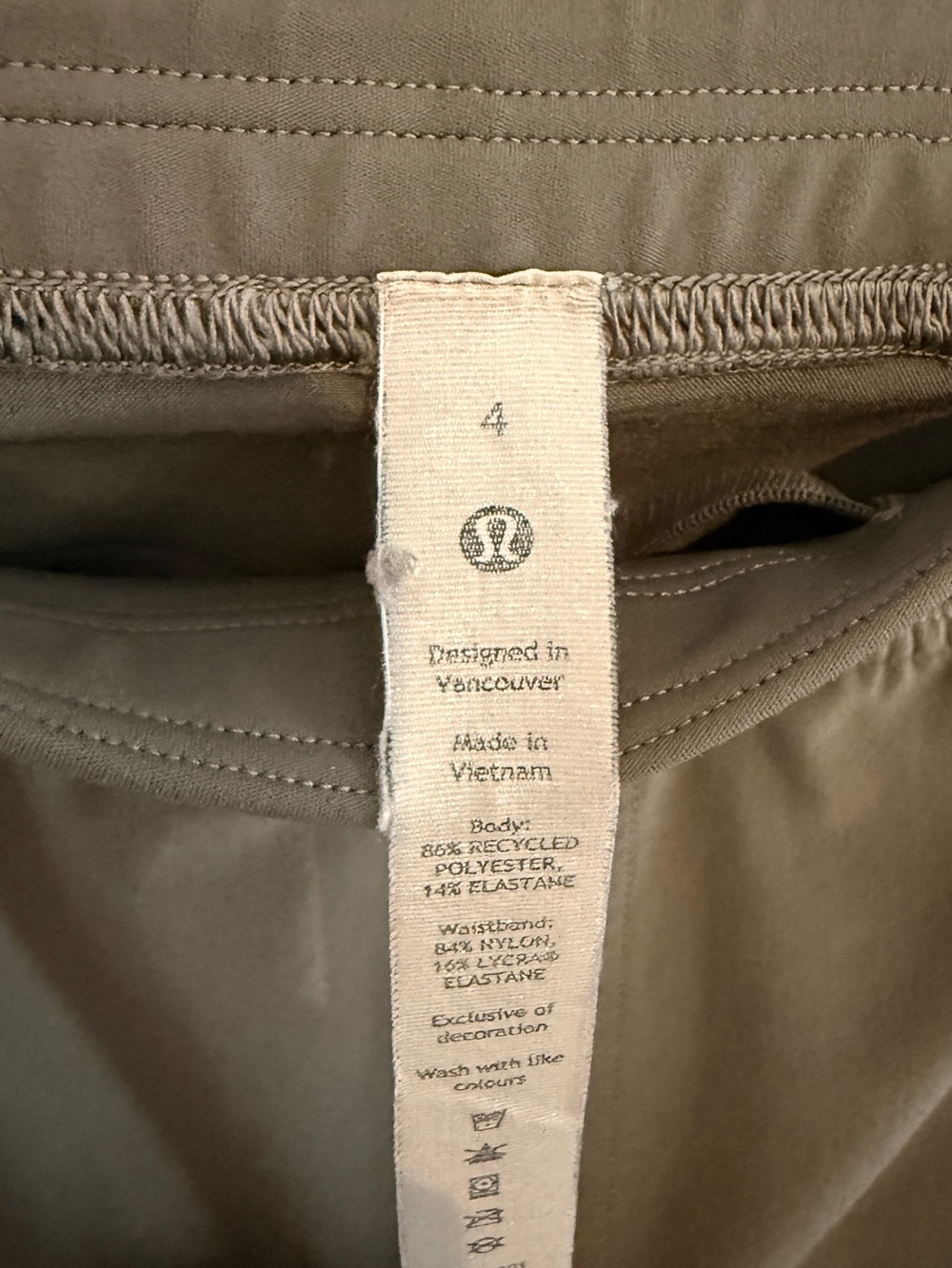 lululemon athletica Taupe Adapted state Pull-On Jogger Pants air flow - Picture 2 of 6